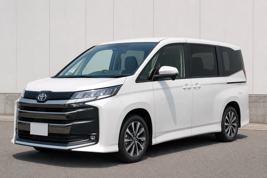Toyota Noah AC microbus for family tourist trips in Sylhet Bangladesh